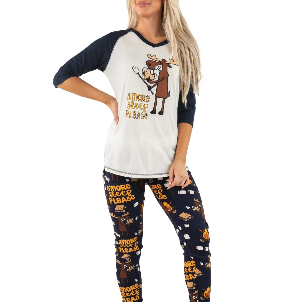 Soft Casual Pajama Set Cozy Lounge Wear Comfortable Cotton Blend Sleepwear